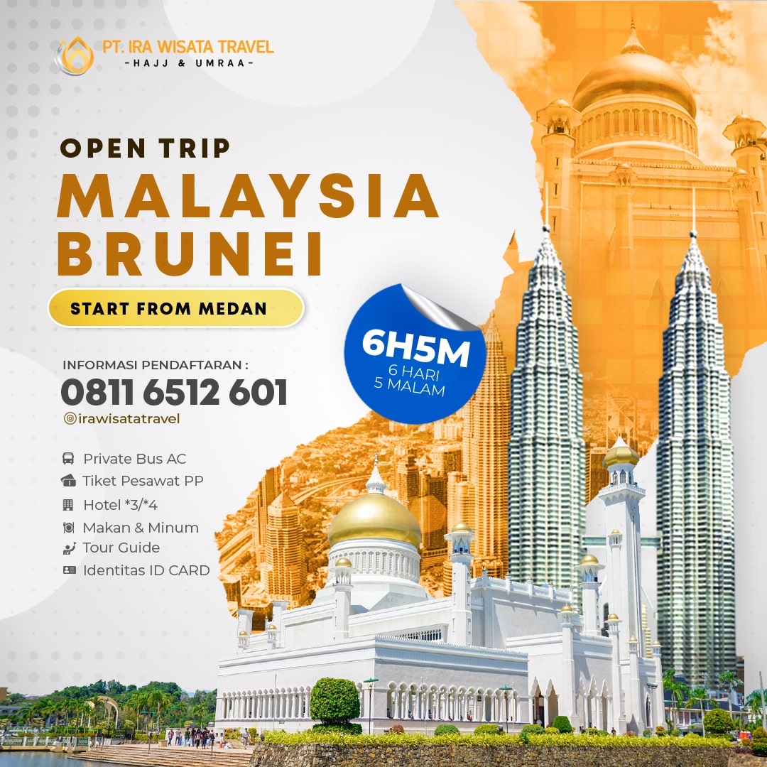 Perjalanan Wisata Ke Brunei Bersama PT Ira Wisata Travel